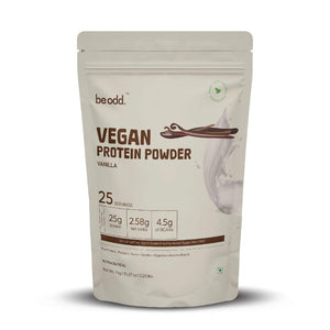 Be Odd Vegan Protein Powder Vanilla Flavored - 1kg.
