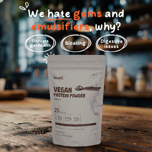 Be Odd Vegan Protein Powder Vanilla Flavored - 1kg.