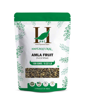 H&C Amla Indian Gooseberry Cut and Sifted pieces