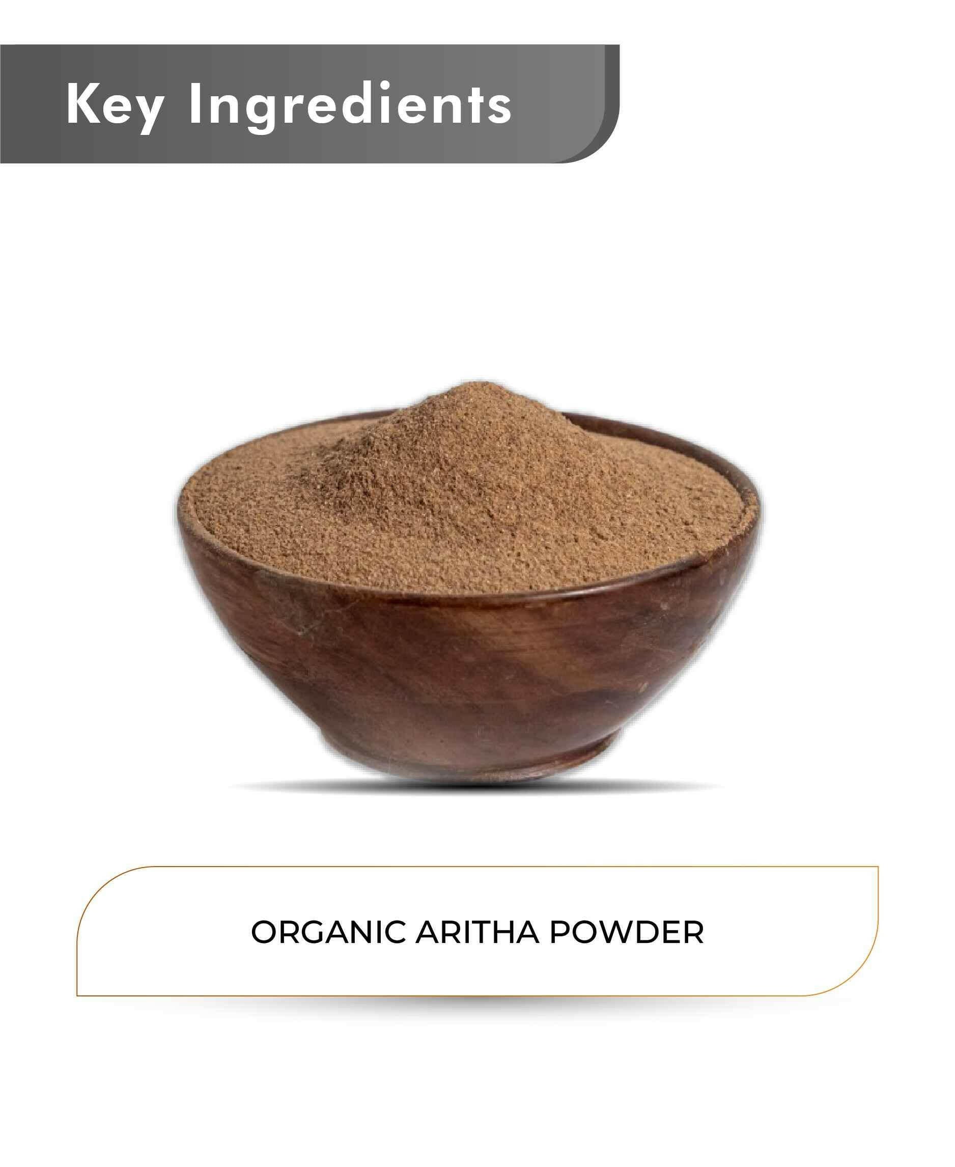 Ayurvedic Aritha Powder for Dandruff Control