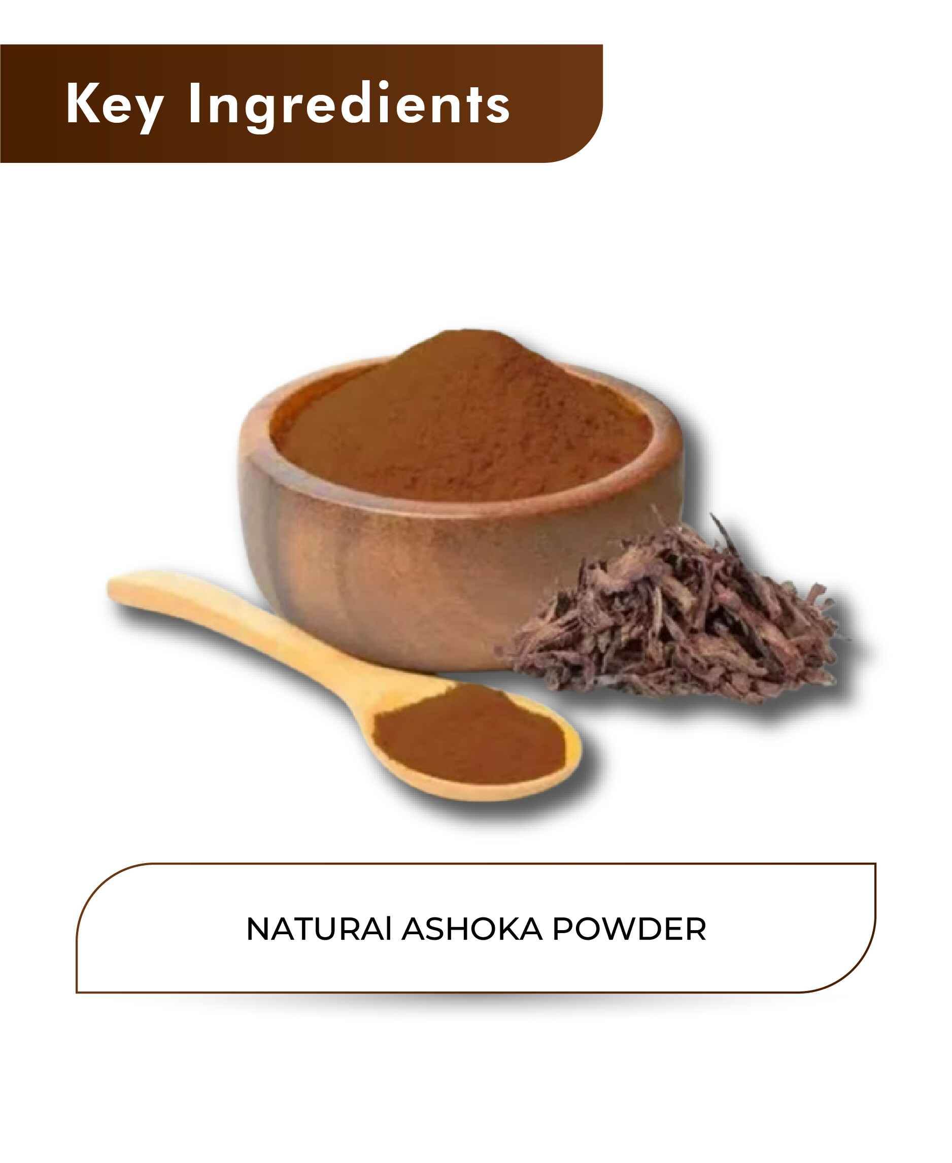 Natural remedy Ashoka powder for uterus strengthening