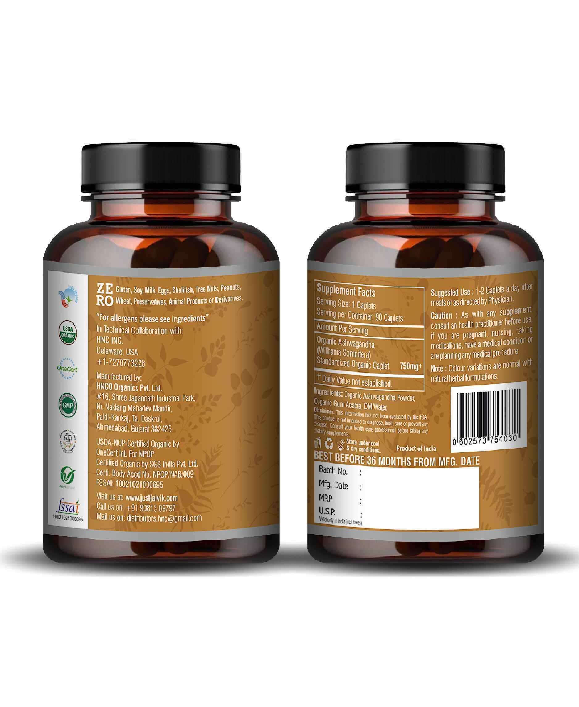 Vegan herbal Ashwagandha supplement India