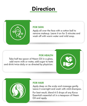 Ayurvedic Neem Oil for Natural Skincare and Haircare