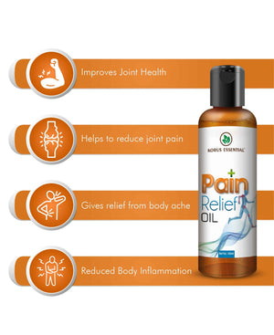 Ayurvedic healing oil for back pain and body aches by Korus Essential