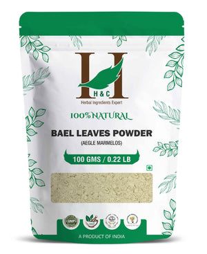 H&C Natural Bael Leaves Powder pack