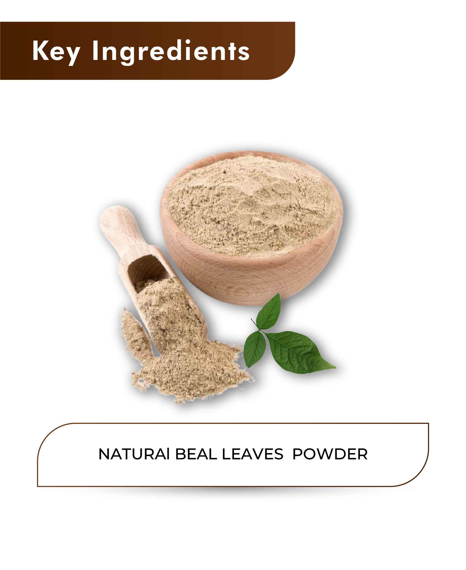 Bael leaves powder for constipation relief