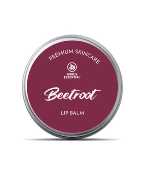 Korus Essential Beetroot Lip Balm with Shea Butter - 8gm (Pack of 2).