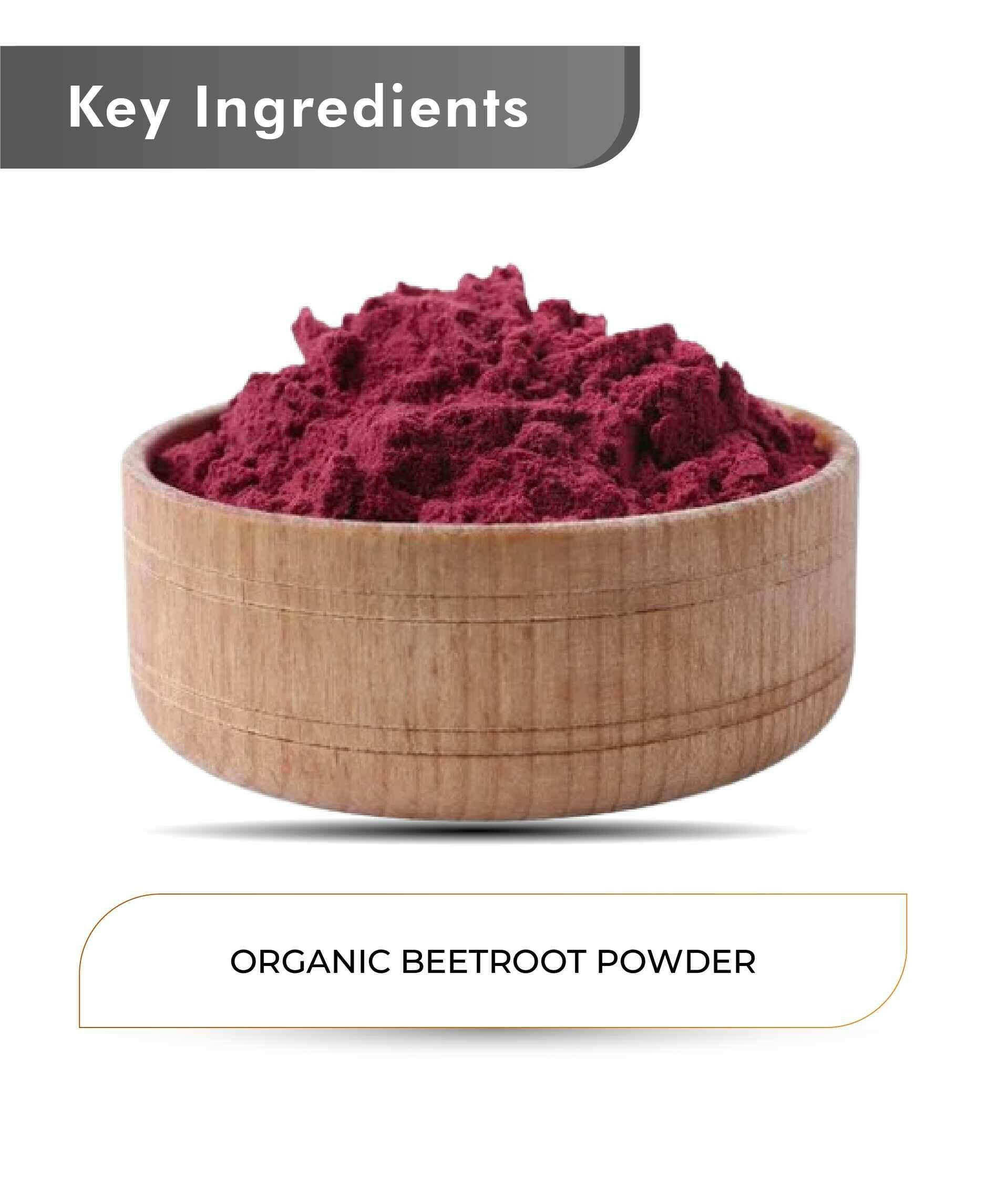 Natural beetroot superfood powder for daily health