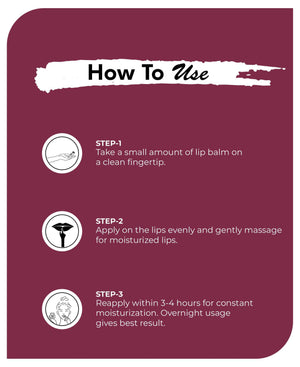 Korus Essential Beetroot Lip Balm with Shea Butter - 8gm (Pack of 2).