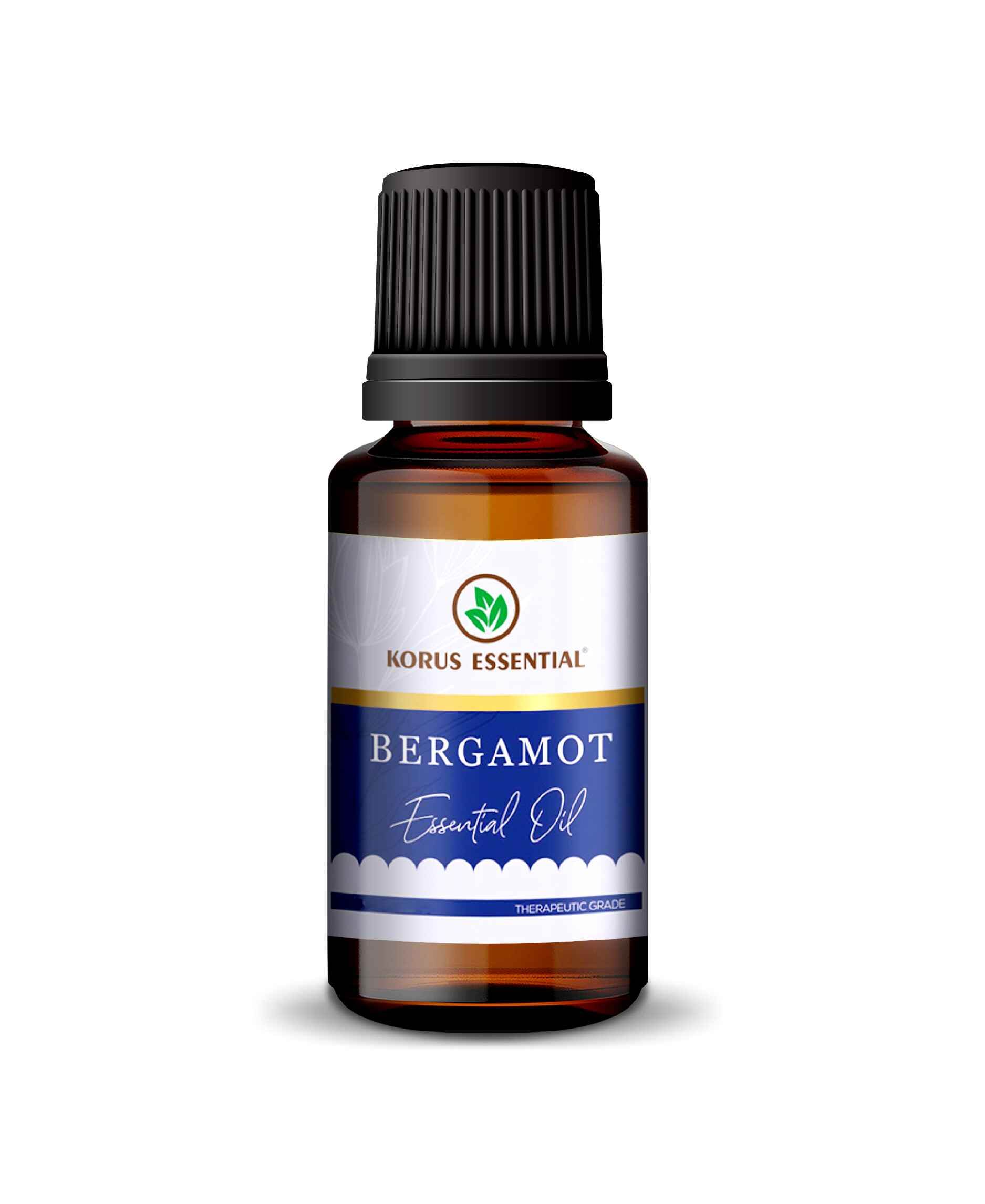 Korus Essential Bergamot Oil - 15ml (Pack of 2).