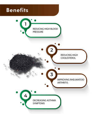 H&C Natural Black Seed Powder - 100% pure Nigella sativa kalonji powder for immunity and overall wellness