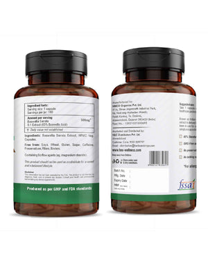 Premium herbal Boswellia Serrata supplement for mobility and flexibility