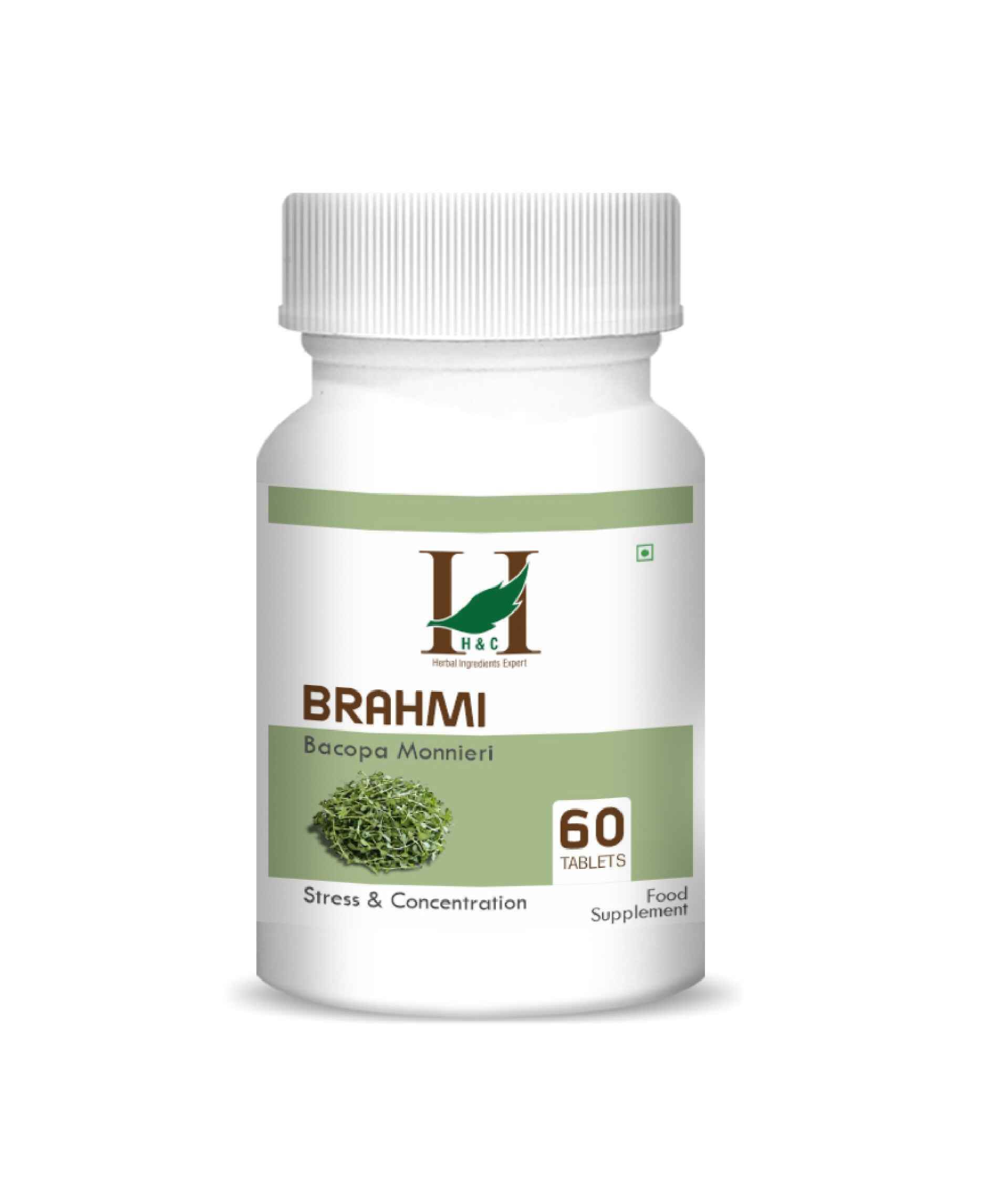 H&C Brahmi tablet natural Ayurvedic brain tonic