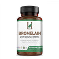 H&C Bromelain Veg Capsules 500 mg bottle front view