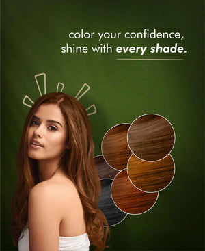 Korus Essential Herbal Hair Color (Brown) - 100g (Pack of 3).