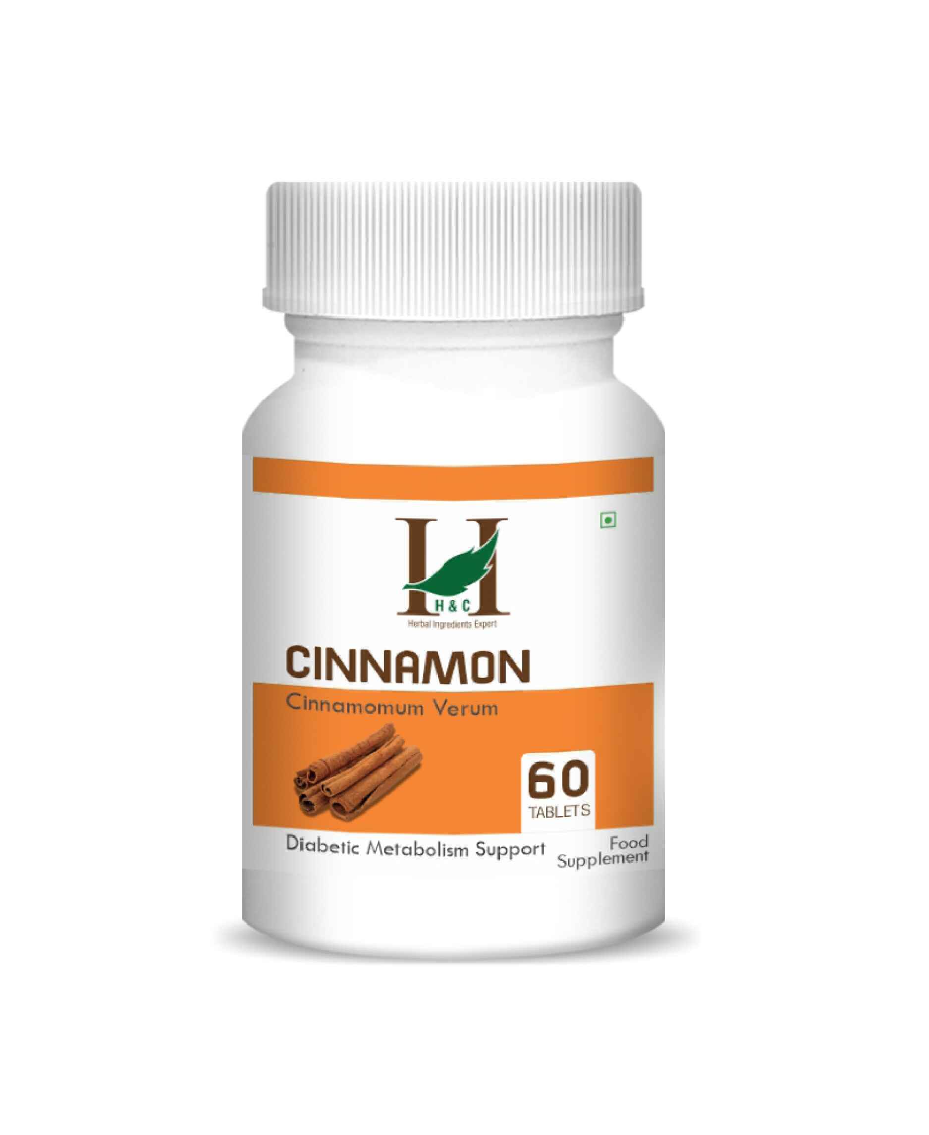 H&C Cinnamon Tablet herbal supplement