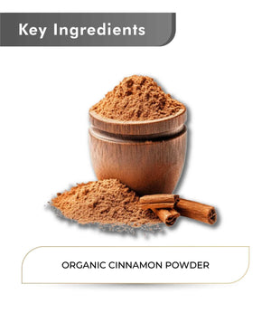 Herbal cinnamon powder for tea and smoothies