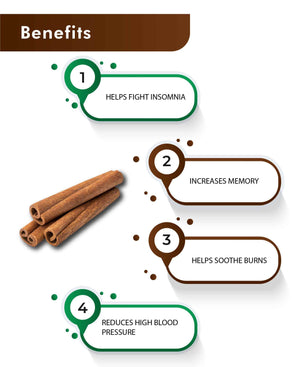 Cinnamon spice powder for healthy smoothies