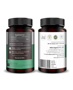 Cissus quadrangularis supplement tablets for joint support