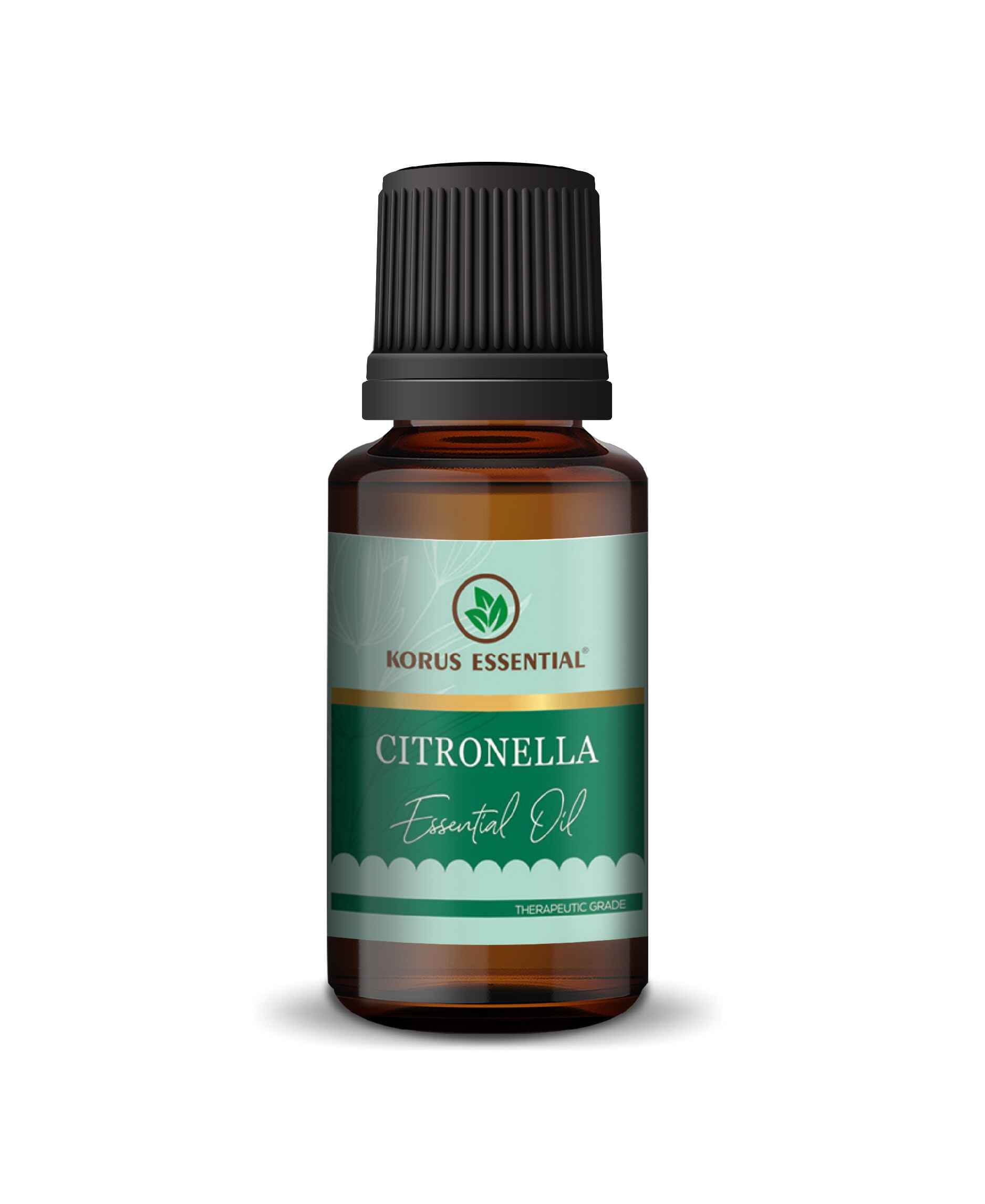 Korus Essential Citronella Oil - 15ml (Pack of 2).