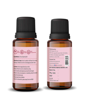 Korus Essential Citrus Oil - 15ml (Pack of 2).