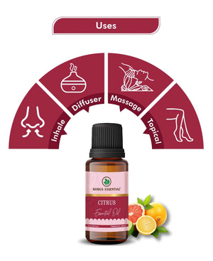 Korus Essential Citrus Oil - 15ml (Pack of 2).