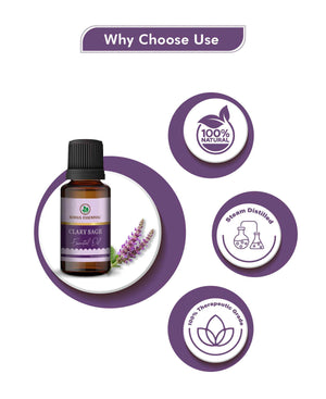 Korus Essential Clary Sage Oil - 15ml.