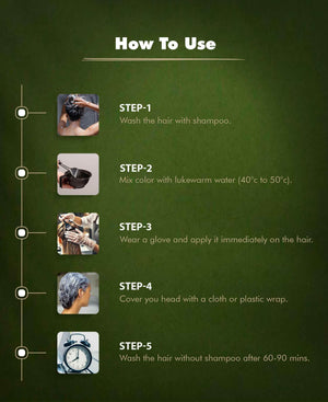 Korus Essential Herbal Hair Color Copper 100g - Natural Grey Coverage - Health N Wellness Shop