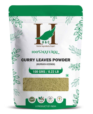 H&C Natural curry leaves powder – premium supplement for wellness