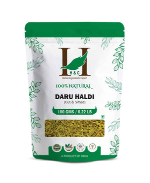 H&C Daru Haldi Berberine Cut & Sifted Natural Herb