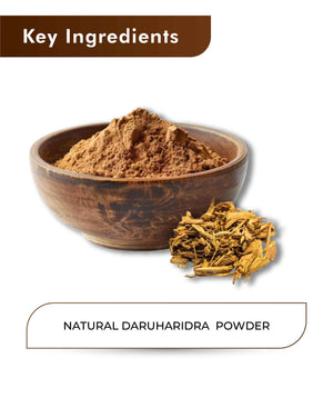 H&C Natural Daruharidra / Berberine Powder - 100gm (Pack of 4).
