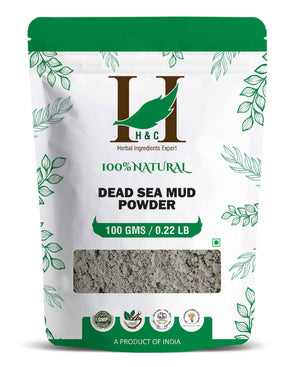 H&C Natural Dead Sea Mud Powder for skincare