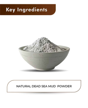 H&C Natural Dead Sea Mud Powder for skincare