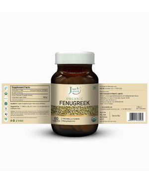 Just Jaivik Fenugreek supplement for women’s health