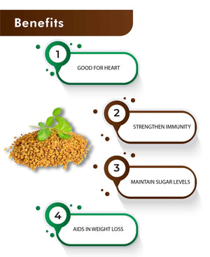 H&C Natural Fenugreek Powder for health and beauty