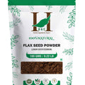 H&C flax seed powder packaging front view