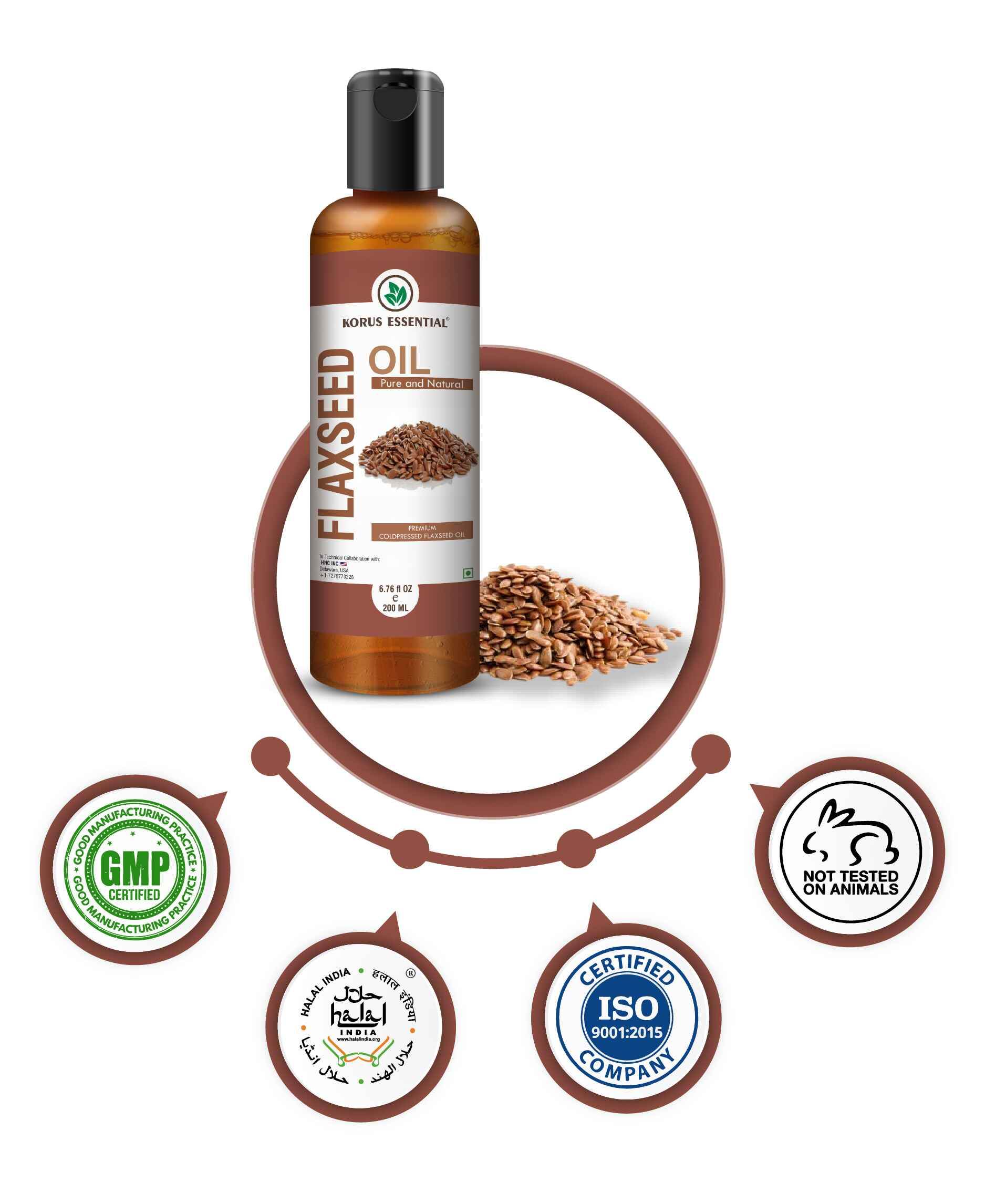 Flaxseed oil used for heart and brain health