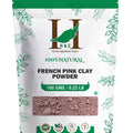 H&C Natural French Pink Clay Powder for face masks