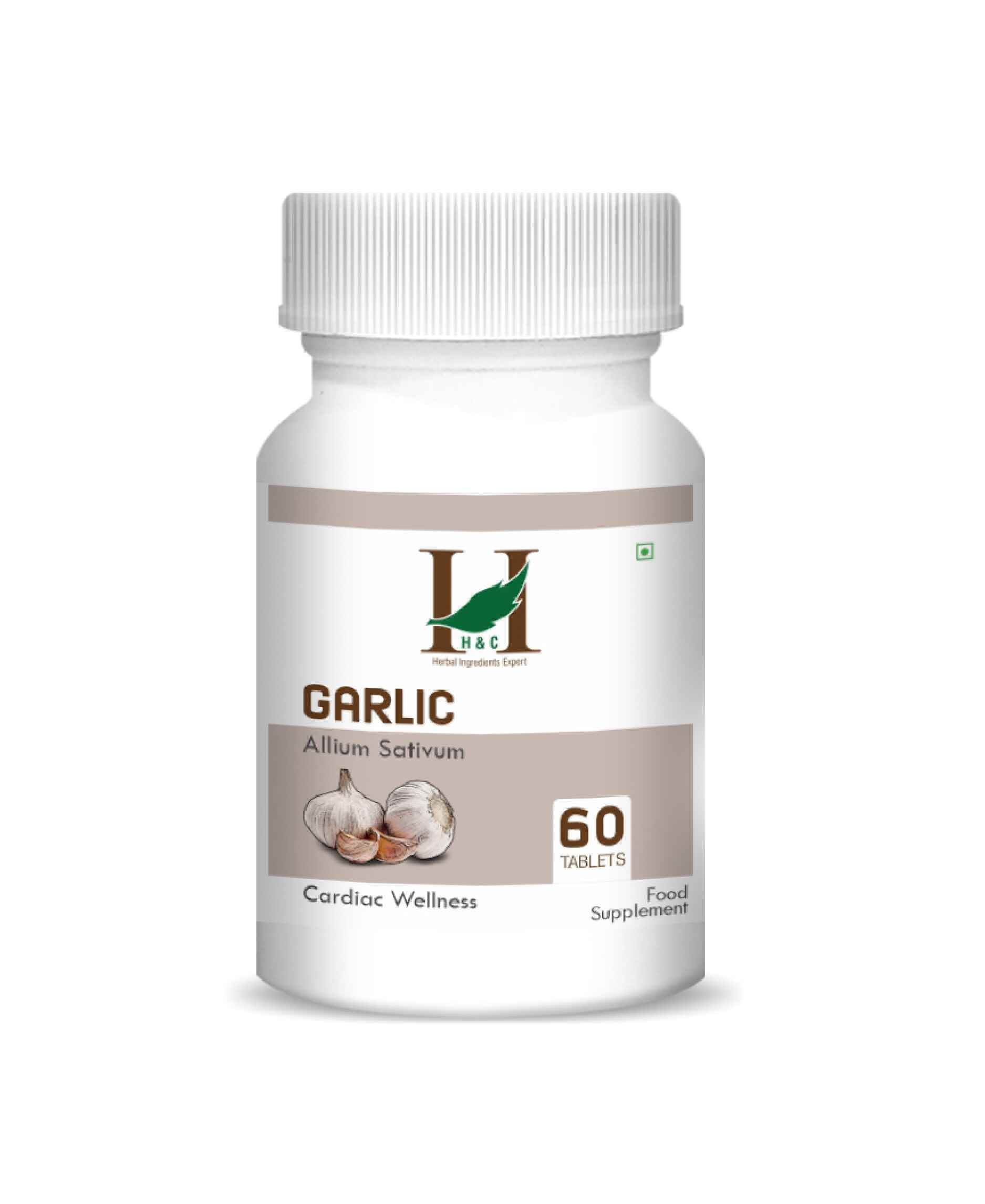 H&C Garlic Tablet natural garlic supplement