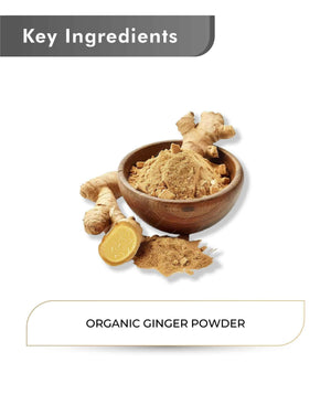 100% pure ginger powder from organic farms