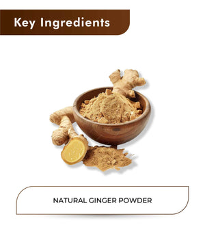 Close-up of H&C Ginger Powder texture and color