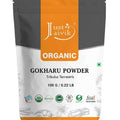 Just Jaivik Organic Gokharu Powder for male health and vitality