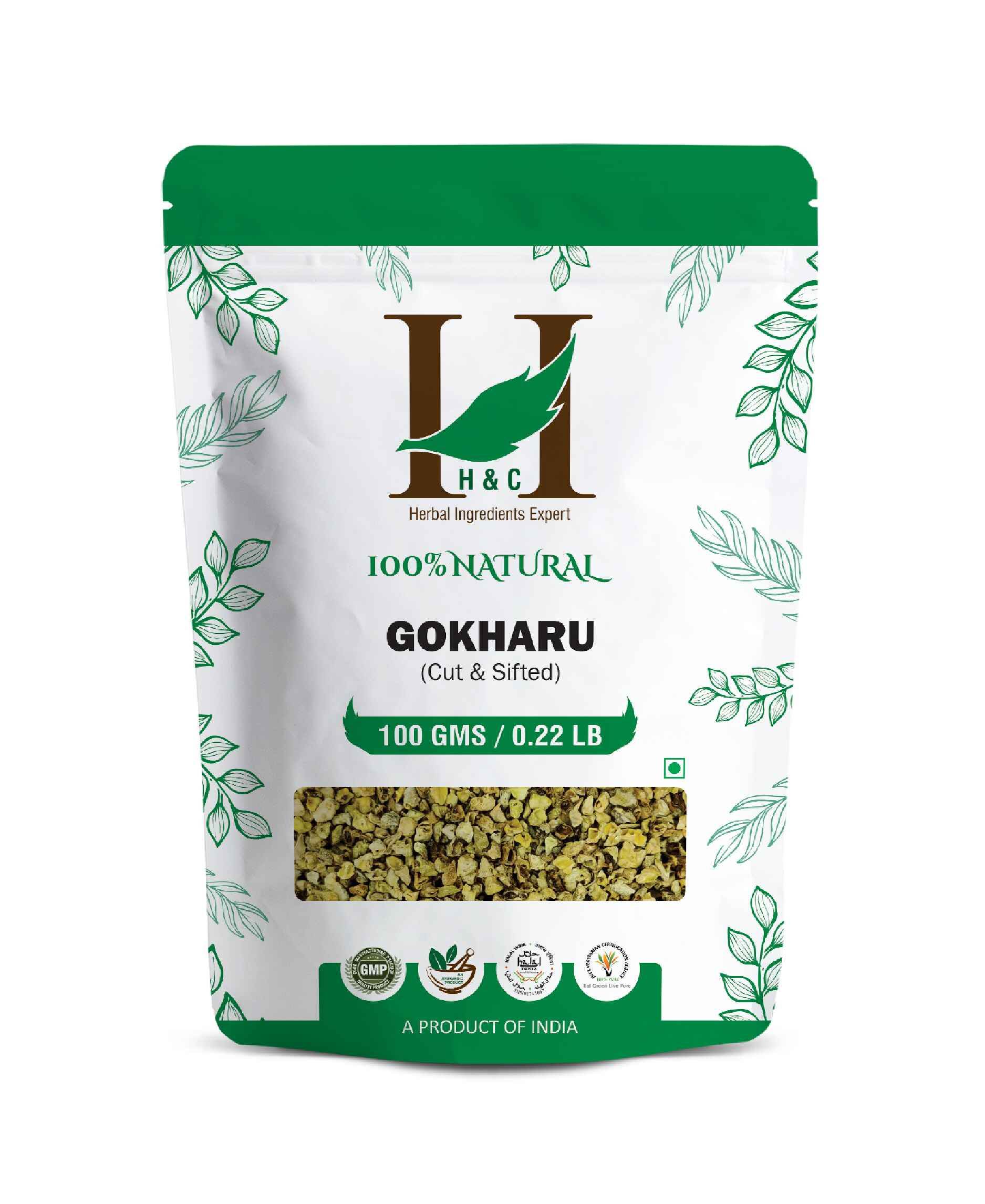 H&C Gokharu Cut & Sifted herbal tea ingredient for kidney health