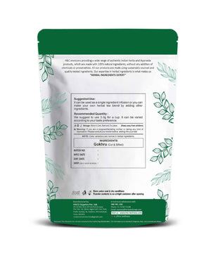 Herbal tea ingredient Gokharu for urinary system support