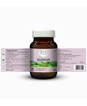 Organic Gymnema sylvestre capsules for sugar management