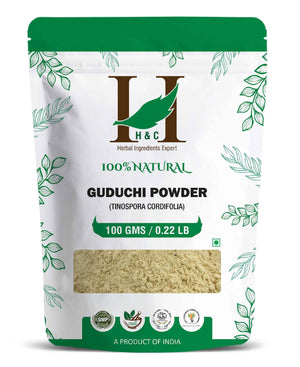 H&C Natural Guduchi Powder Tinospora Cordifolia