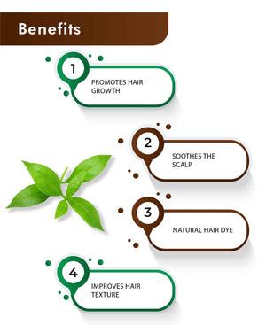 H&C Natural Henna Powder - 100gm ( Pack of 4).