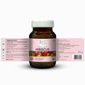 Just Jaivik Organic Hibiscus Tablets 600mg bottle