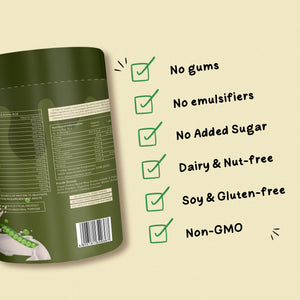 Be Odd Vegan Protein Powder Unflavored - 250gm.