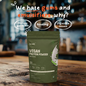Be Odd Vegan Protein Powder Unflavored - 1kg.